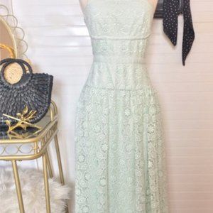 NEW Antonio Melani Lace Pistachio Mint Green Dress